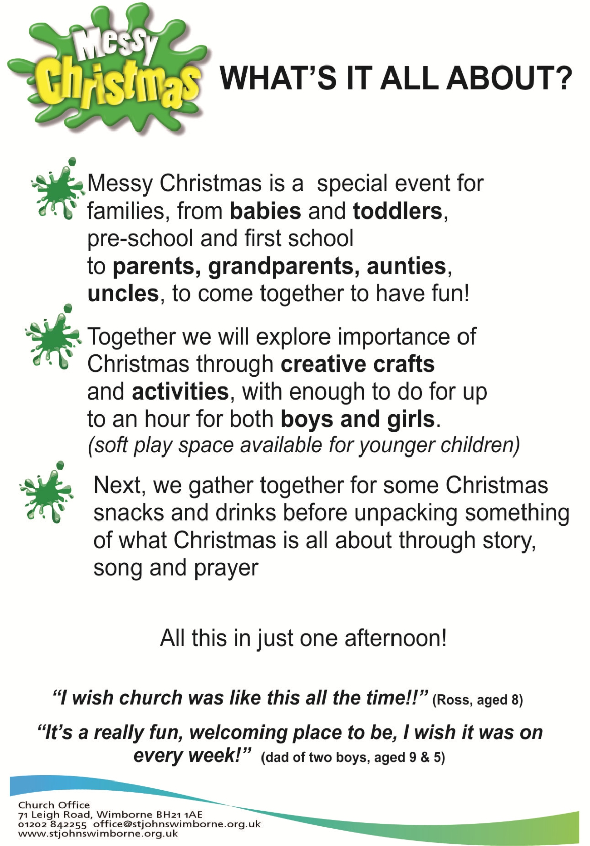 Messy Christmas 2025 Flyer rev