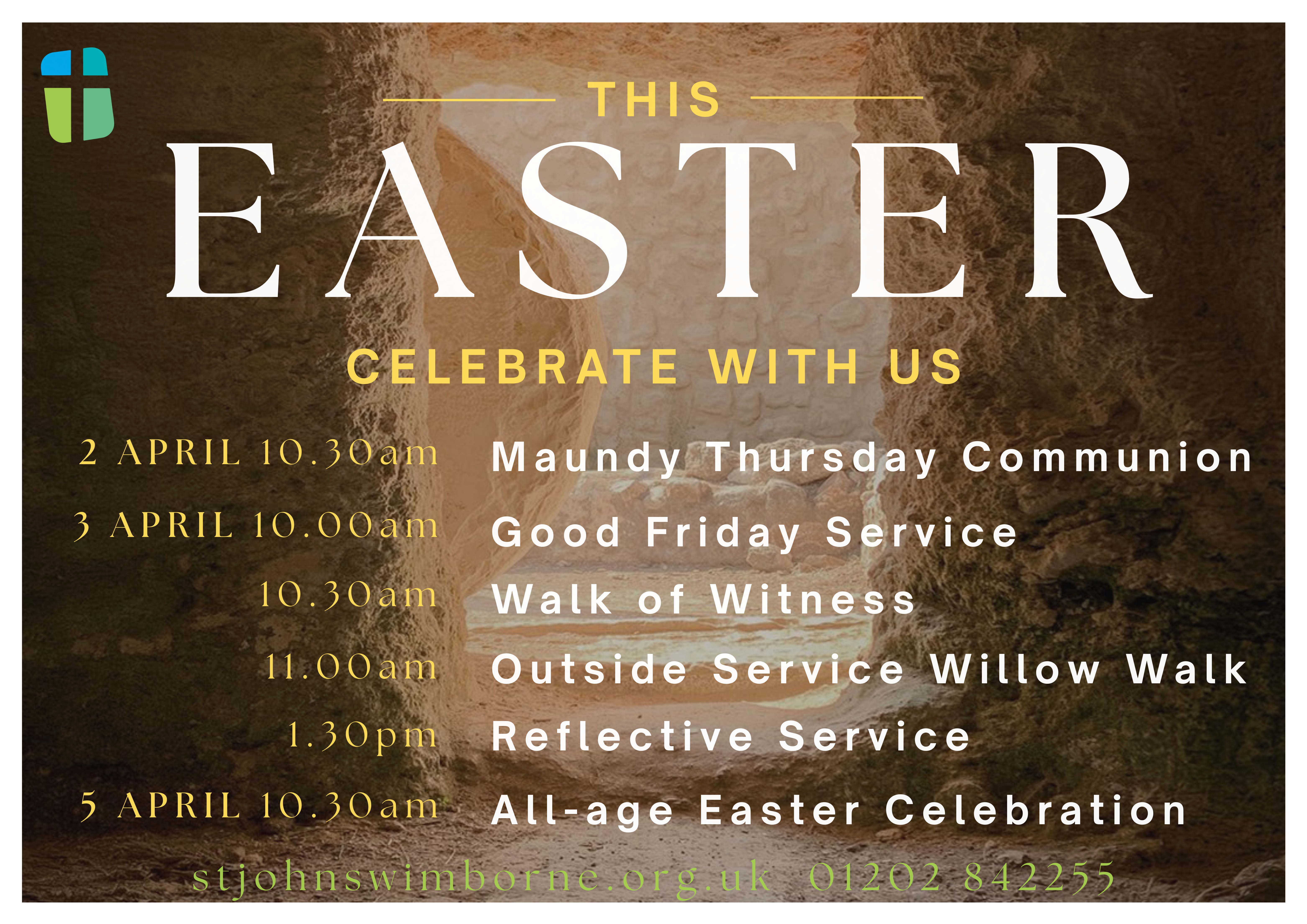 Copy of Easter 2026 Invite x4