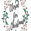 Church Office Christmas Closure - 23rd Dec-6th January