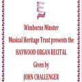 Haywood Organ Recital - Saturday 20th September, 7.30pm