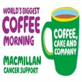 The world's BIGGEST Coffee Morning - Friday 26th September