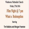 Film Night - Wimborne Methodist - 27th February, 7pm